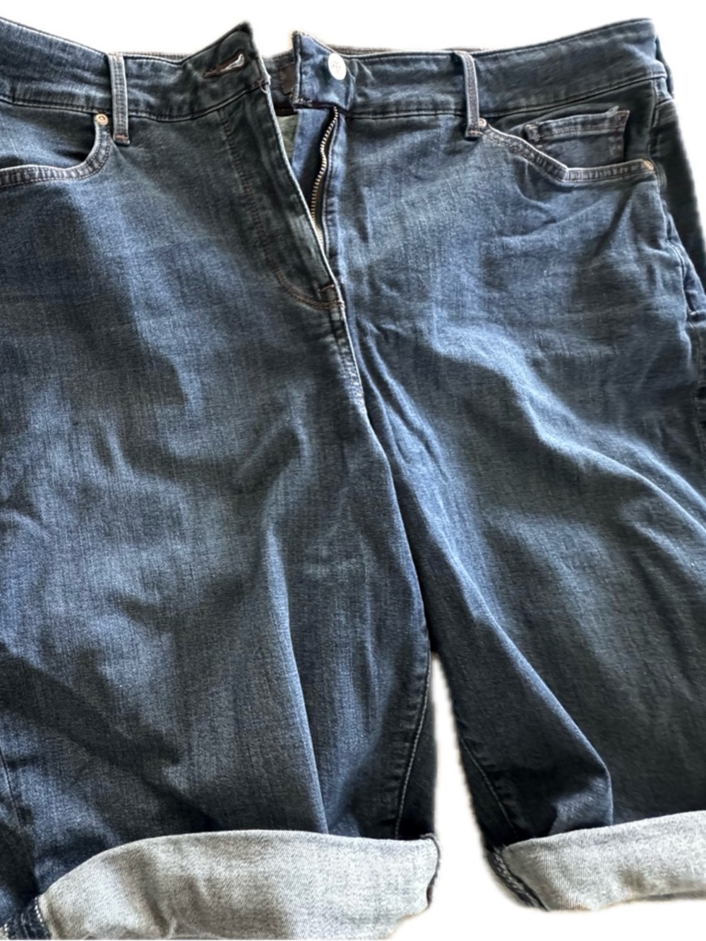 NYDJ Brielle denim shorts